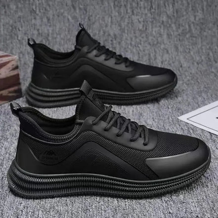 Aeronix Herren Sneaker mit atmungsaktivem Textilobermaterial und Schnürverschluss