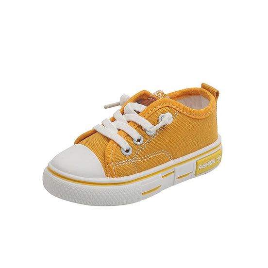 FlexiPlay Kinder Canvas Sneaker Unisex mit rutschhemmender Sohle
