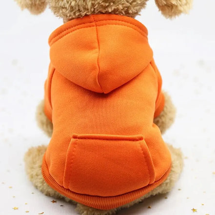Mirello Hunde-Hoodie aus Polyester für Herbst und Winter