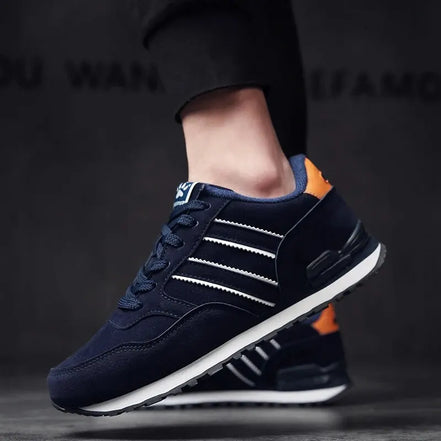 Zenviro Herren Sneaker mit Schnürung und profilierter Sohle
