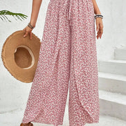 Florenza Damen Culotte mit Paisley-Muster und weitem Bein