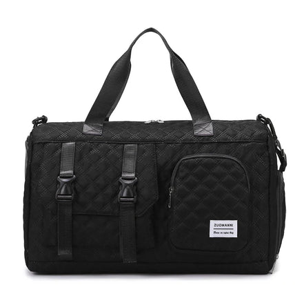 MoveLite Duffle Bag-Nylon-Reisetasche mit Reißverschluss und Schulterriemen