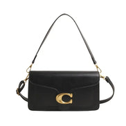 Calviera Schultertasche Damen Quadratische Handtasche mit Schulterriemen