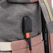 Faltbarer Wickelrucksack mit integrierter Liegefläche