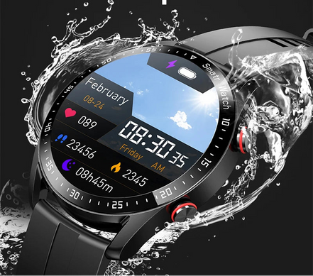 Rundes Smartwatch mit Bluetooth-Telefonfunktion