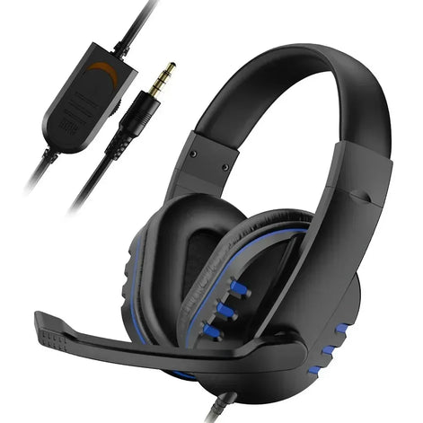 Gamevox Kabelgebundenes Gaming Headset mit Mikrofon und 3,5 mm Anschluss