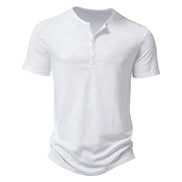 Velano Henley T-Shirt kurzarm mit Knopfleiste und bequemer Passform für den Alltag