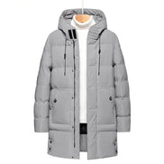 Herren Winter-Steppjacke mit Kapuze – Nordven
