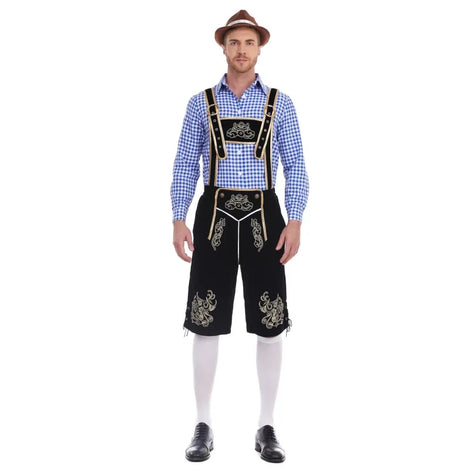 Herren Oktoberfest Kostüm mit Hemd und Hose – Festaro
