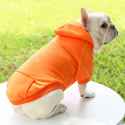 Mirello Hunde-Hoodie aus Polyester für Herbst und Winter