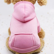 Mirello Hunde-Hoodie aus Polyester für Herbst und Winter