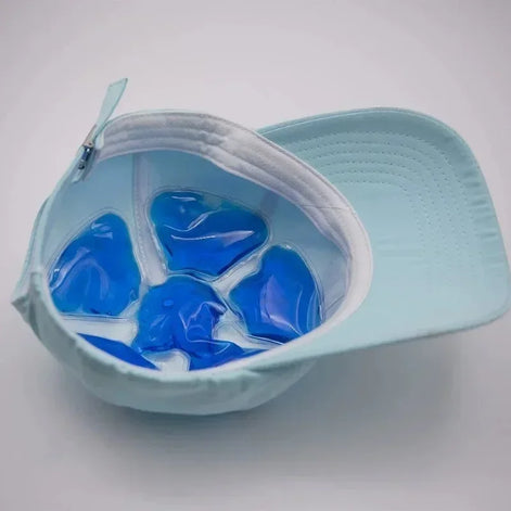 Wiederverwendbares Kühl-Gelpad für Helme und Kopfbedeckungen – CoolNova