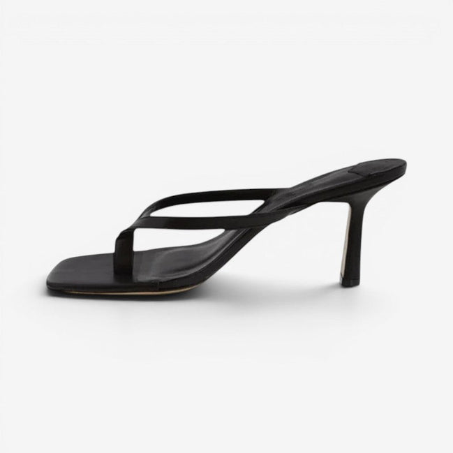 Velissia Damen Sandalen mit Absatz im Zehensteg-Design