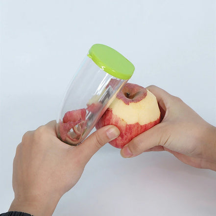 Peelaro Schäler mit Auffangbehälter