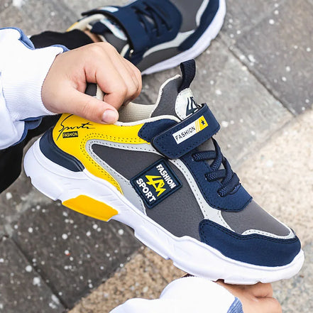 Kinder Sneaker mit Klettverschluss und Atmungsaktivem Design – Taviro