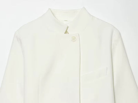 Damen Cropped Blazer mit Kurzarm – Alvéra