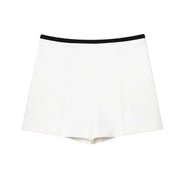 Damen-Zweiteiler mit ärmelloser Weste und Shorts – Novalisse