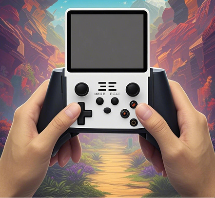 Gripora Controller-Handgriffe – 3D-gedruckte Haltegriffe für R36S Konsole