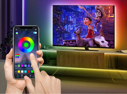 LumiFlex RGB LED-Streifen 5V – Flexible LED-Beleuchtung für TV und Wohnräume