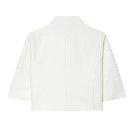 Damen Cropped Blazer mit Kurzarm – Alvéra