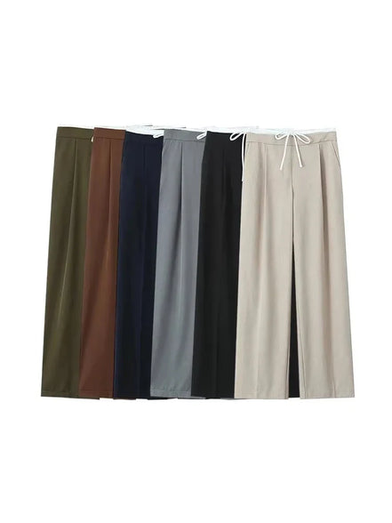 Arelia Wide Leg Hose – Klassisches Design mit bequemer Passform