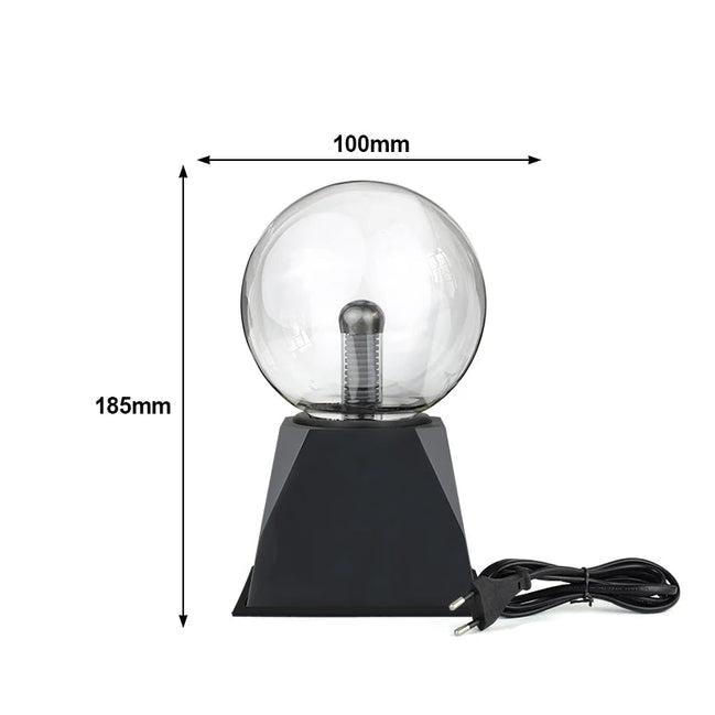 LumiSphere Plasma-Lampe – LED Tischlampe mit Plasmakugel-Effekt