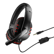 Gamevox Kabelgebundenes Gaming Headset mit Mikrofon und 3,5 mm Anschluss