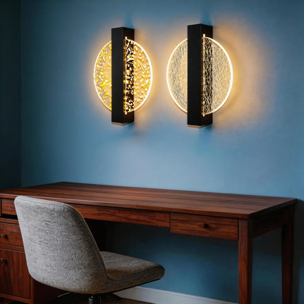 Arvion LED Wandleuchte mit Acrylkörper und indirekter Lichtverteilung