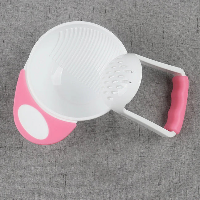 Manueller Baby-Nahrungszerkleinerer – Mahl- und Pürierschale für Beikost