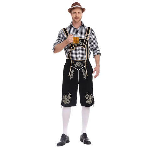Herren Oktoberfest Kostüm mit Hemd und Hose – Festaro