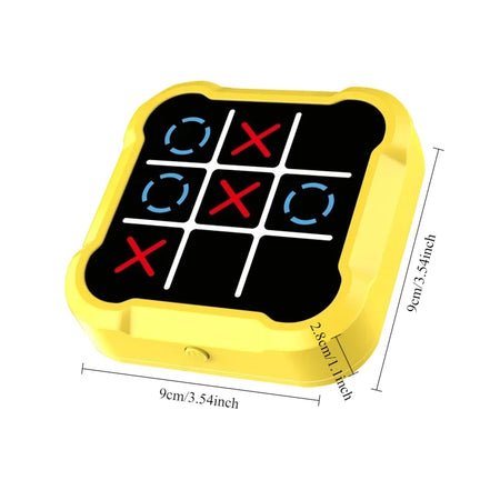 ElectroTact Tic-Tac-Toe – Elektronisches 3-Gewinnt-Spiel für Kinder