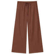 Velmira Damen Weite Sommerhose mit Hoher Taille und Lockerem Schnitt