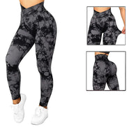 Norevia Damen Leggings mit elastischem Bund und Stretchmaterial