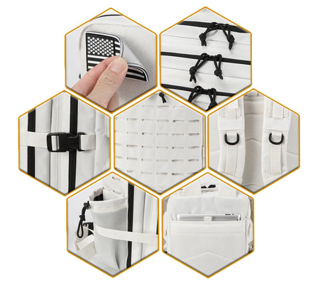 Trailmark Outdoor-Rucksack mit Reißverschluss – 25 L / 45 L