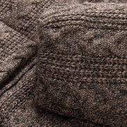 Damen Winterjacke mit Strickkragen und wattierter Füllung – Alvessa