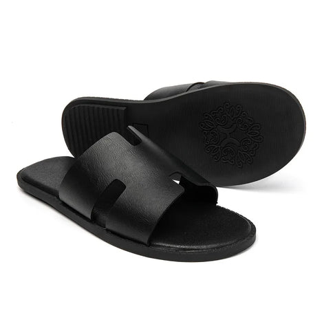 Leichte Herren Sandalen mit rutschfester Gummisohle – Marvello