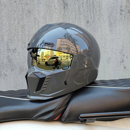 Valtrex Unisex Motorradhelm mit Visier