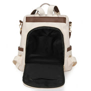 Tasselora Damen Anti-Diebstahl Rucksack aus Nylon mit Quasten-Detail