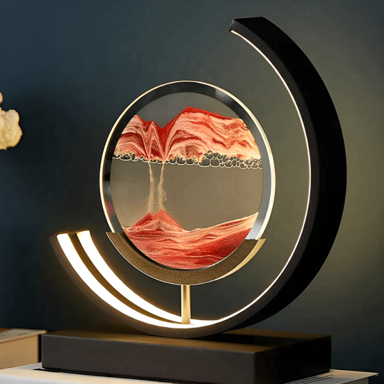 Sand Glow Tischlampe – Beruhigende Lichtgestaltung für Entspannende Momente 1