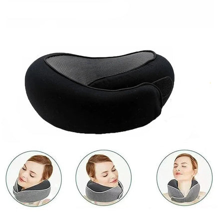 Nerivo U-förmiges Nackenkissen aus Memory-Schaum – Verstellbares Reisekissen