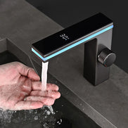 HydraLume One – LED-Waschtischarmatur mit Wasserfluss-Anzeige