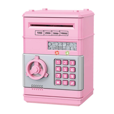 Saviora Mini-Tresor Sparbox mit Passwort und Münzfach