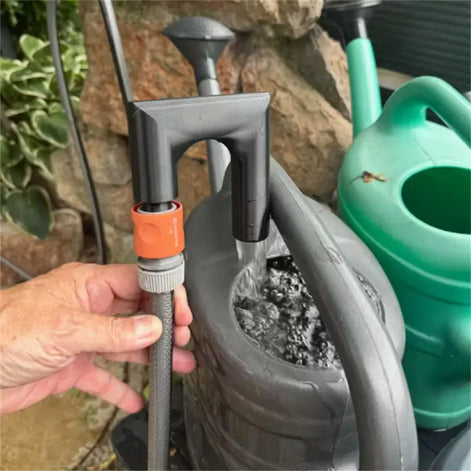 HydroFix Gartenschlauchhalter für Wasserhahn und Eimerbefüllung