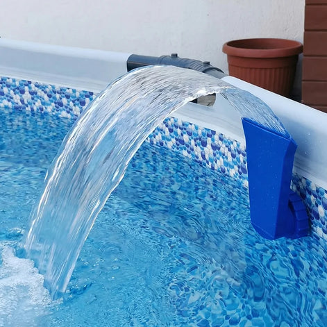 Aqualis Pool Wasserfall Düse für Aufstellpools mit Sprühfunktion