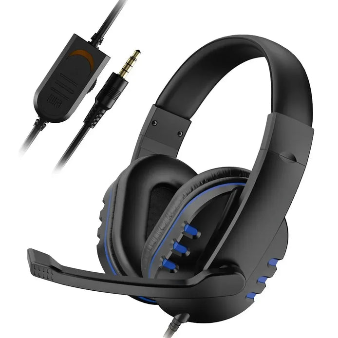 Gamevox Kabelgebundenes Gaming Headset mit Mikrofon und 3,5 mm Anschluss