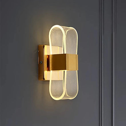 Aurevion LED Wandleuchte mit Acrylschirm