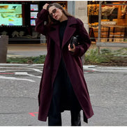 Damen Trenchcoat mit Doppelknopfleiste und Gürtel – Valessa
