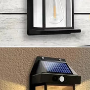 Solvire LED Solar Wandleuchte mit Bewegungssensor und Dämmerungssensor