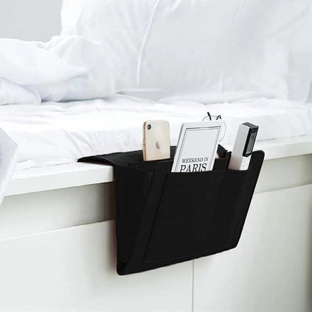 Hängende Aufbewahrungstasche aus Filz für Bett, Sofa und Schreibtisch