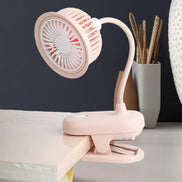 USB-Clipventilator mit flexiblem 360°-Hals – FlexiBreeze
